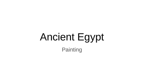 Ancient Egyptian painting (Gods)