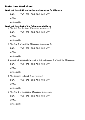 A LEVEL BIOLOGY - GENE EXPRESSION, CANCER AND EPIGENTICS FULL SOW