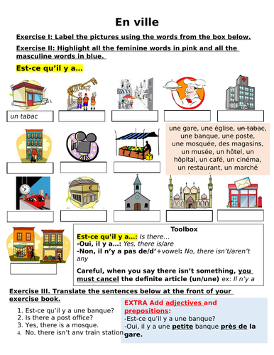 Au centre-ville Expo 1 Module 4