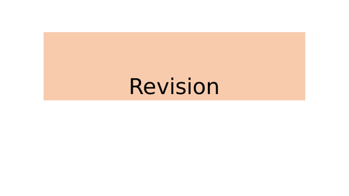 Religious Studies GCSE revision power point - extra revision class