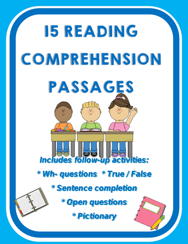 15 Reading Comprehension Passages
