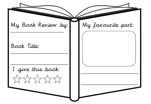 book review template easy