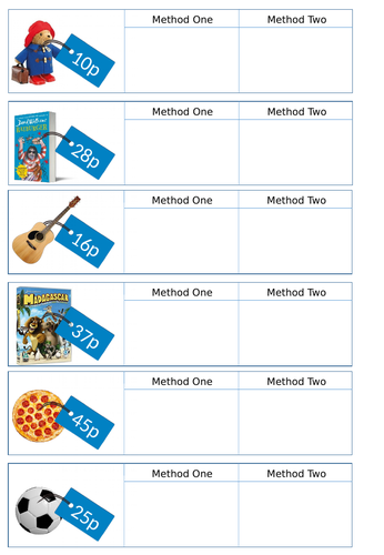 differentiated-using-different-coins-to-make-the-same-amounts