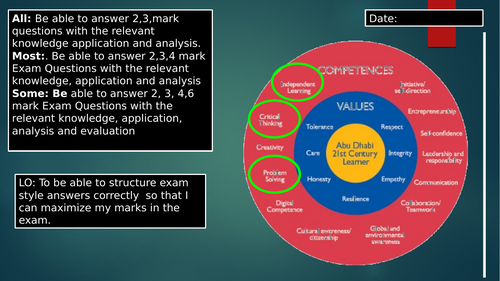 CIE EDExcel Business Studies Exam Question Help Marks