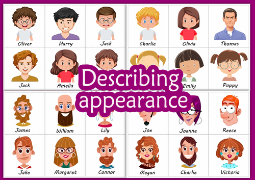 Guess Who? Who Is It? | Describing People | ESL Speaking Game | Printable Activity