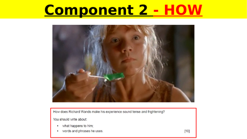 SHARKS Paper 2 Reading - The Language question (EDUQAS GCSE English Language)