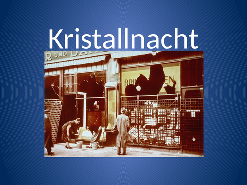 The Night of Broken Glass - Kristallnacht
