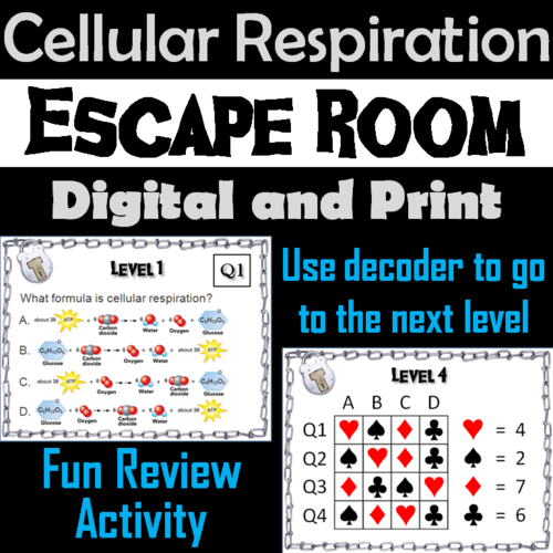 Cellular Respiration Activity: AP Biology Escape Room Science