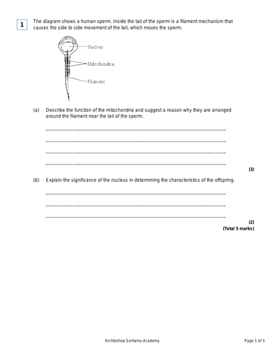 Types of reproduction