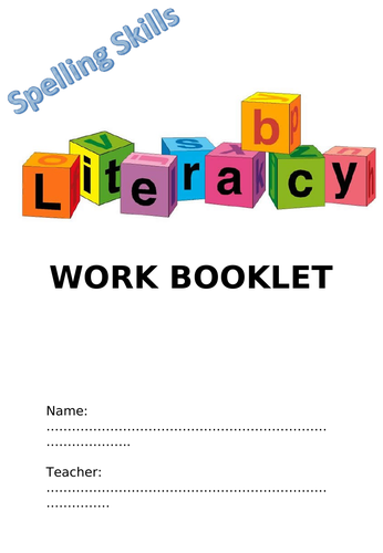 Literacy Workbook - Spelling Skills KS2 KS3 Intervention Booster