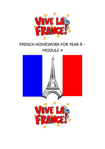to do homework in french