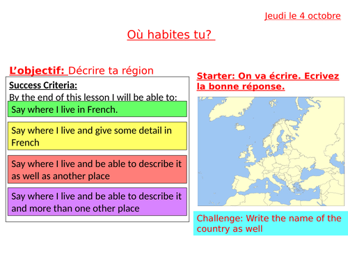 french-ou-habites-tu-where-do-you-live-teaching-resources