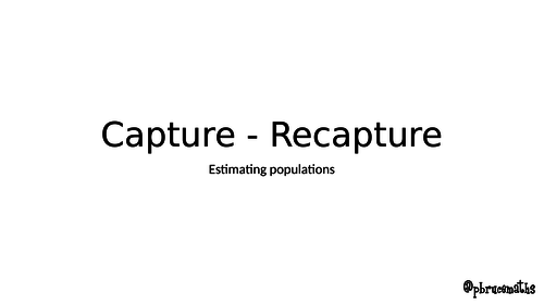 Capture Recapture