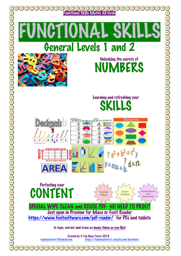 Functional skills maths section 1 part 2 how to write numbers in columns and words teaching 