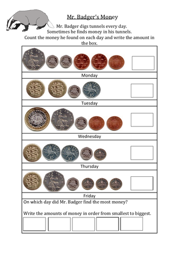 How to Count UK Money