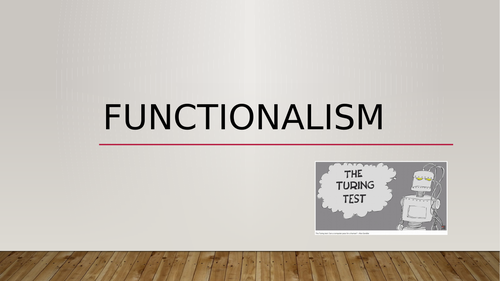 Functionalism, AQA Philosophy, Metaphysics of Mind