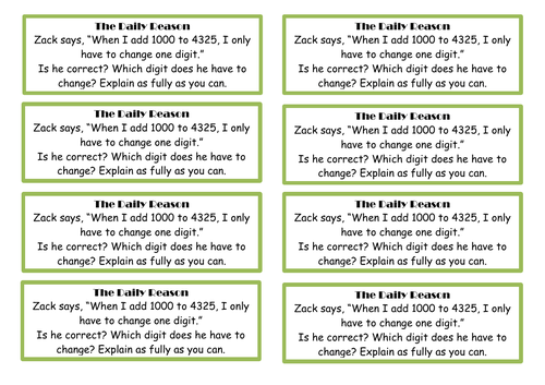 Year 4 - Addition and Subtraction questions and anchor tasks