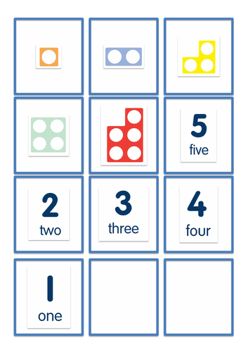 Numicon teaching resources EYFS