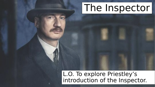An Inspector Calls: Introduction of  Inspector Goole