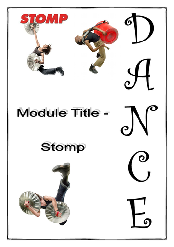 Stomp - Student Work Booklet