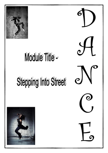 Stepping into Street - Work Booklet