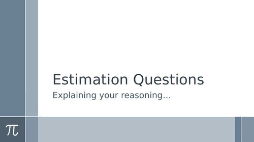 SATs Maths Reasoning Revision Powerpoints - Estimation, Mean Average, Translations and Rounding.