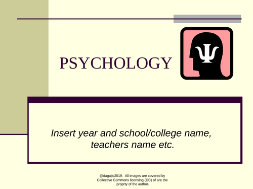 Introductory Taster Session (AQA A Level Psychology)