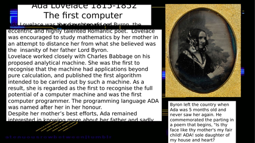 STEM and Ada Lovelace