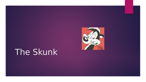 Heaney - The Skunk A levels/GCSE