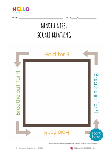 Square Breathing: Mindfulness