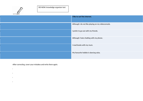 my tiempo libre. whole term lesson plans