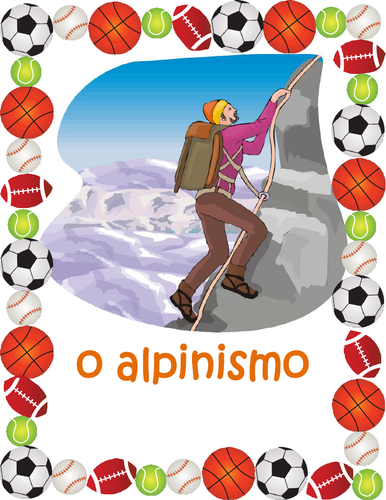 Desportos / Esportes (Sports in Portuguese) Posters