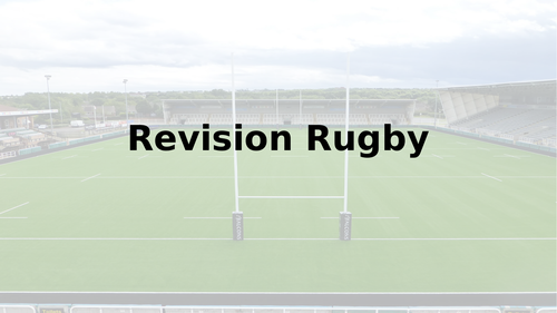 Revision Rugby