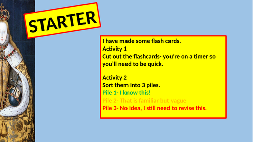 Elizabeth I Edexcel 9-1 Overview