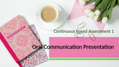 CBA1 Oral Communication