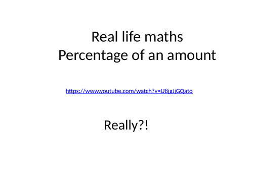 real-life-percentages-teaching-resources