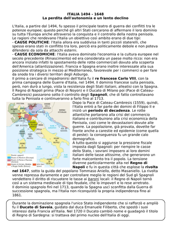 Italia 1494-1648