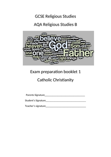 AQA Religious Studies B exam preparation packs