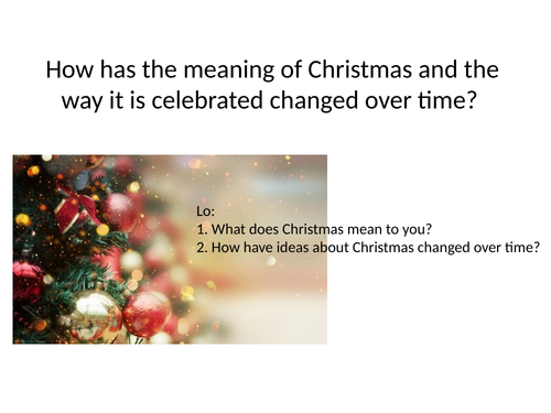 The Meaning of Christmas