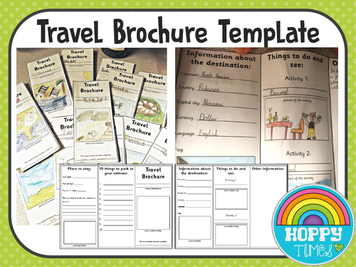 travel brochure ks2 examples
