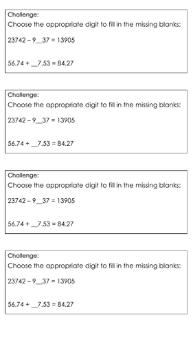 Inverse Operations Lesson (2)