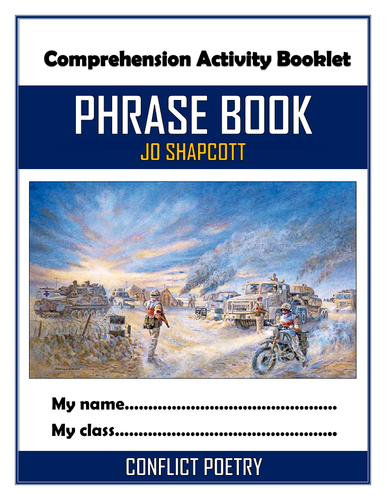 Phrase Book Comprehension Activities Booklet!