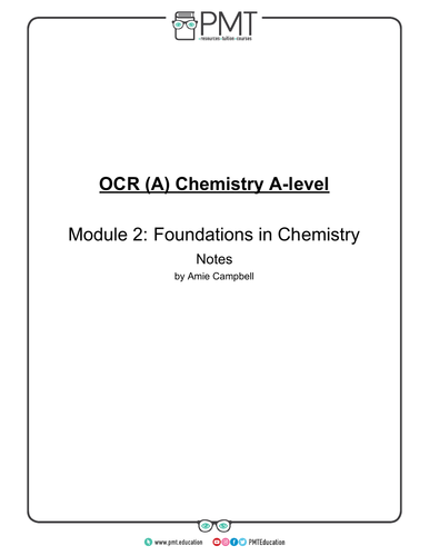 OCR (A) A-Level Chemistry Detailed Notes