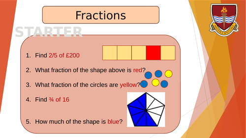 Basic Fraction (add, subtract, divide, multiply, improper, etc) revison for Foundation GCSE