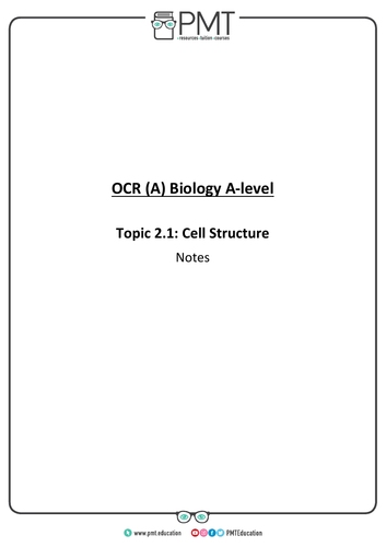 OCR (A) A Level Biology Summary Notes