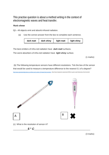 AQA required practical skills in GCSE Physics/waves