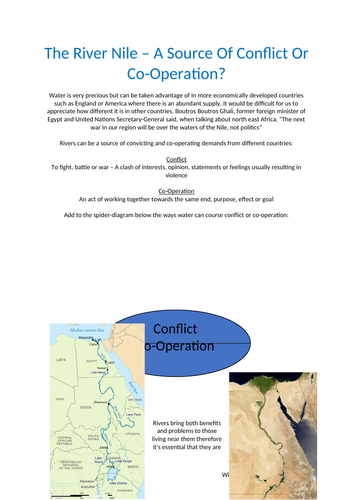 The River Nile, Egypt - A Source Of Conflict Or Co-Operation