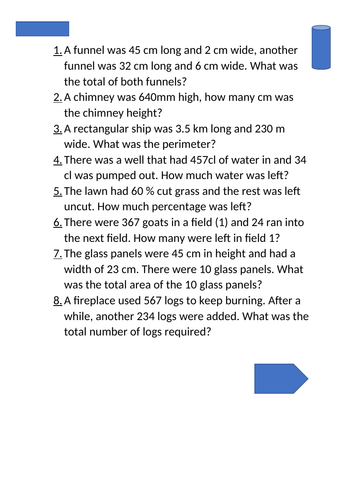 Maths word problems