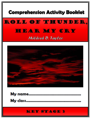 Roll of Thunder, Hear My Cry KS3 Comprehension Activities Booklet!
