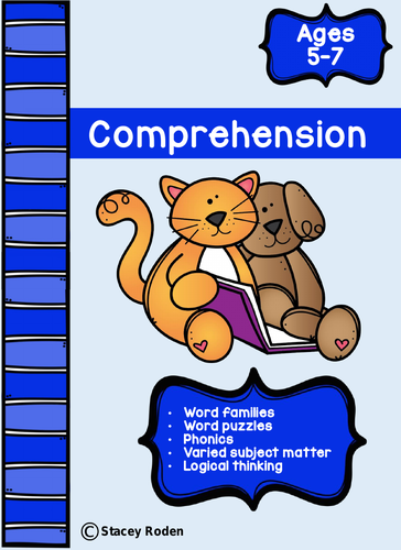 Comprehension, phonics, word families